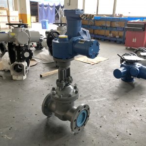 礦用電動閥門MKZ941H-40 DN150防爆（礦山、冶